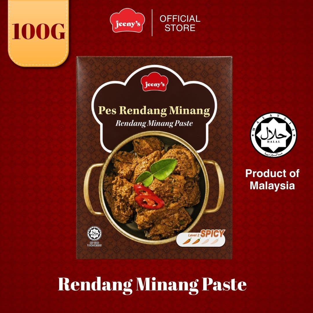 Jeeny's Rendang Minang Paste (Pes Rendang Minang)_100g