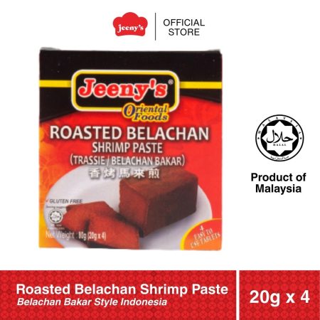 20gx4 Belacan Bakar Indonesia Belachan Bakar Cooking Paste Food Paste (In Block) Trassie Belachan Bakarε³ζη
Jeeny's